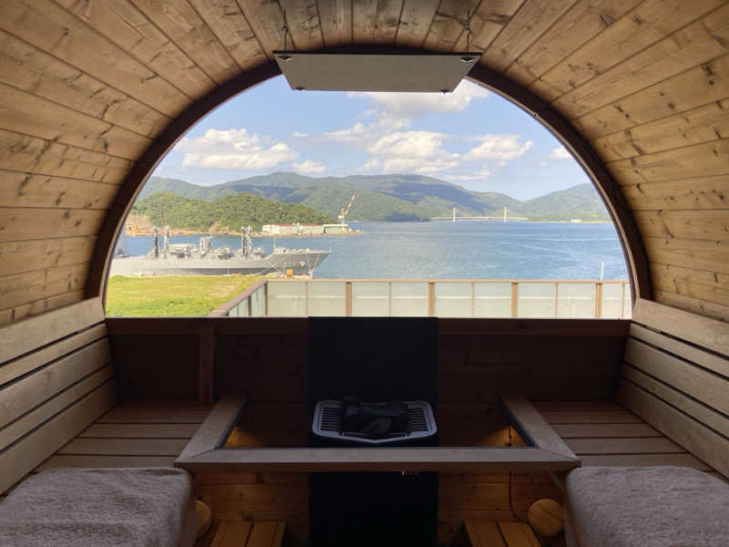 🥟さんの海の見える絶景サウナのサ活写真