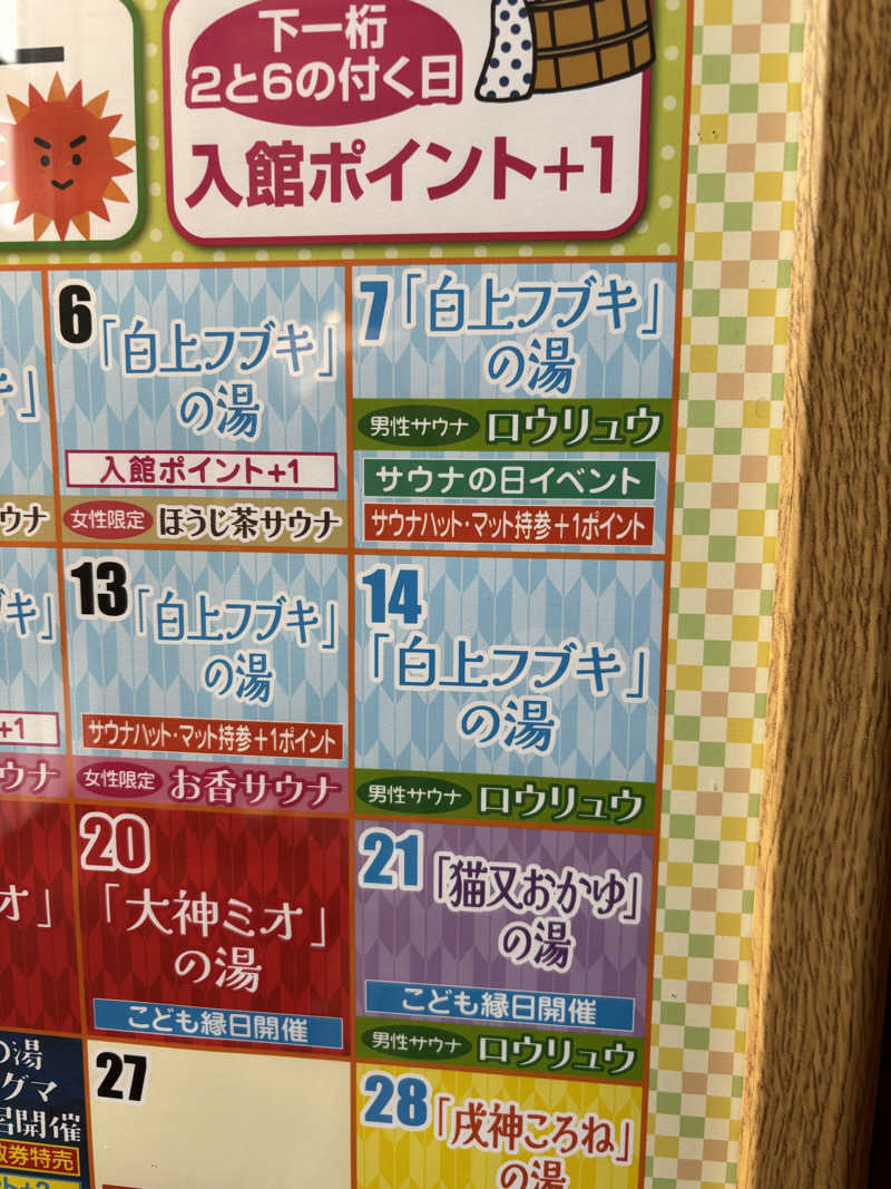 ♨️みどり蒸し🤢🧖‍♀️さんの極楽湯 青森店のサ活写真