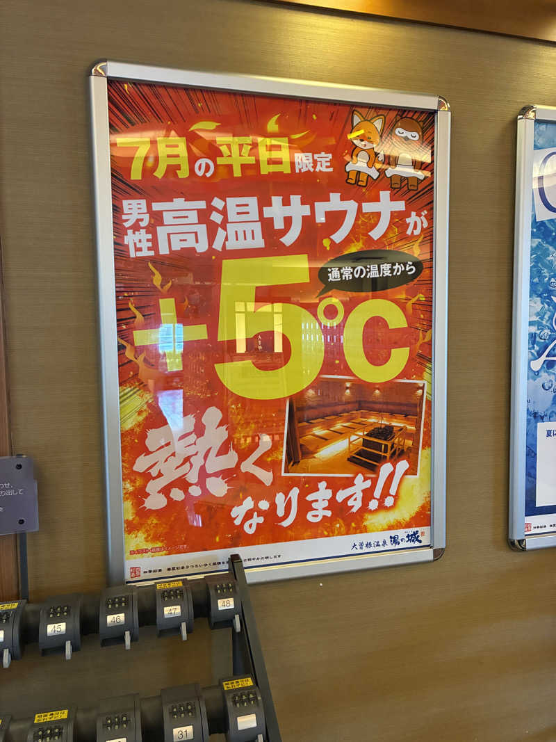 龍逝(ȶǟȶֆʊʏʊӄɨ)さんの大曽根温泉 湯の城のサ活写真