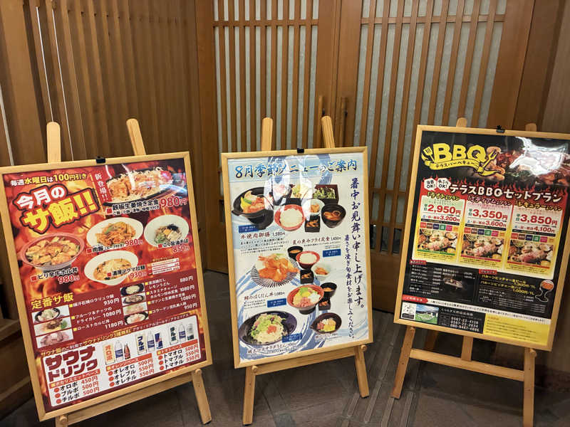 ベーコンさんのくつろぎ天然温泉 湯楽のサ活写真