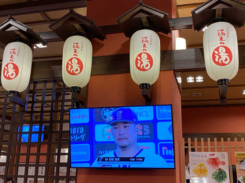 キラコ♨️ベイスボール⚾️さんの天然温泉 満天の湯のサ活写真