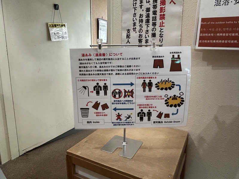 どんぐりさんの黄金崎不老ふ死温泉のサ活写真