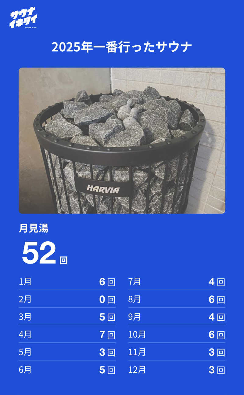 りぼんさんの月見湯のサ活写真