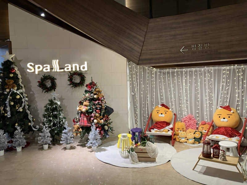 りかさんの新世界スパランドのサ活写真