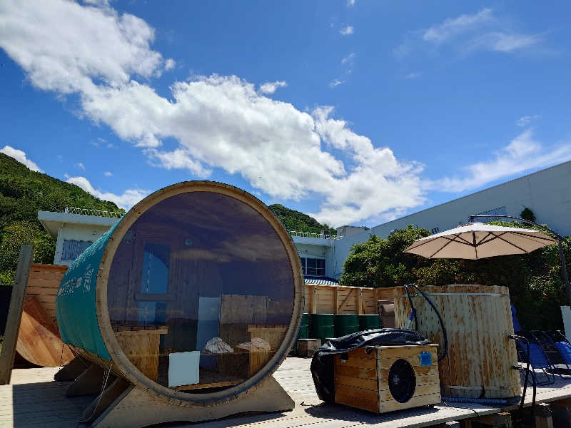 セイジ 🥃∩(^ヮ^🍁)∩🥃さんの父母ヶ浜絶景浴サウナのサ活写真