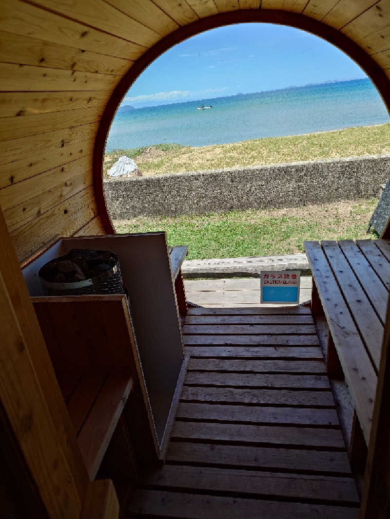 セイジ 🥃∩(^ヮ^🍁)∩🥃さんの父母ヶ浜絶景浴サウナのサ活写真
