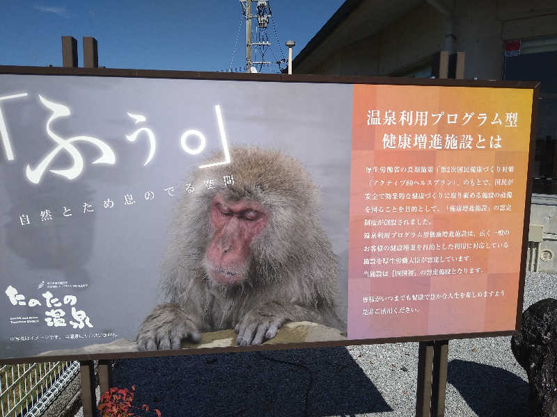 Gunsyuさんのたのたの温泉のサ活写真