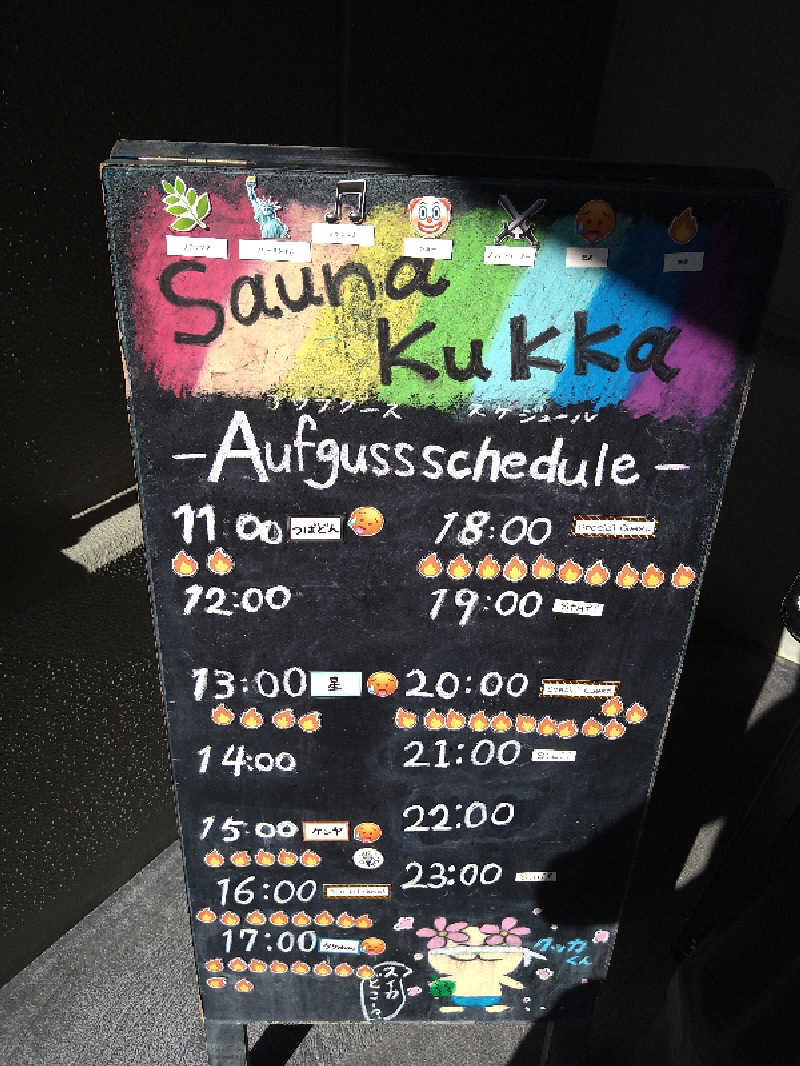 Gunsyuさんの花園温泉 sauna kukkaのサ活写真