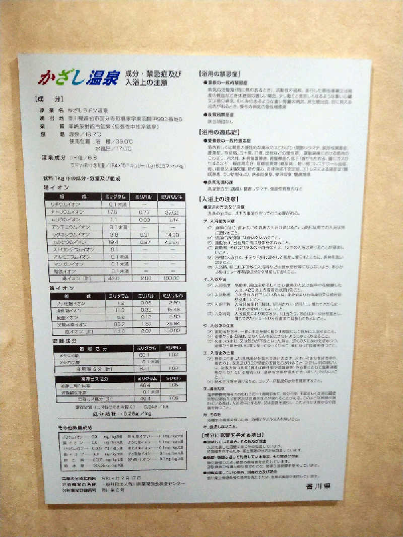 Gunsyuさんのかざし温泉のサ活写真