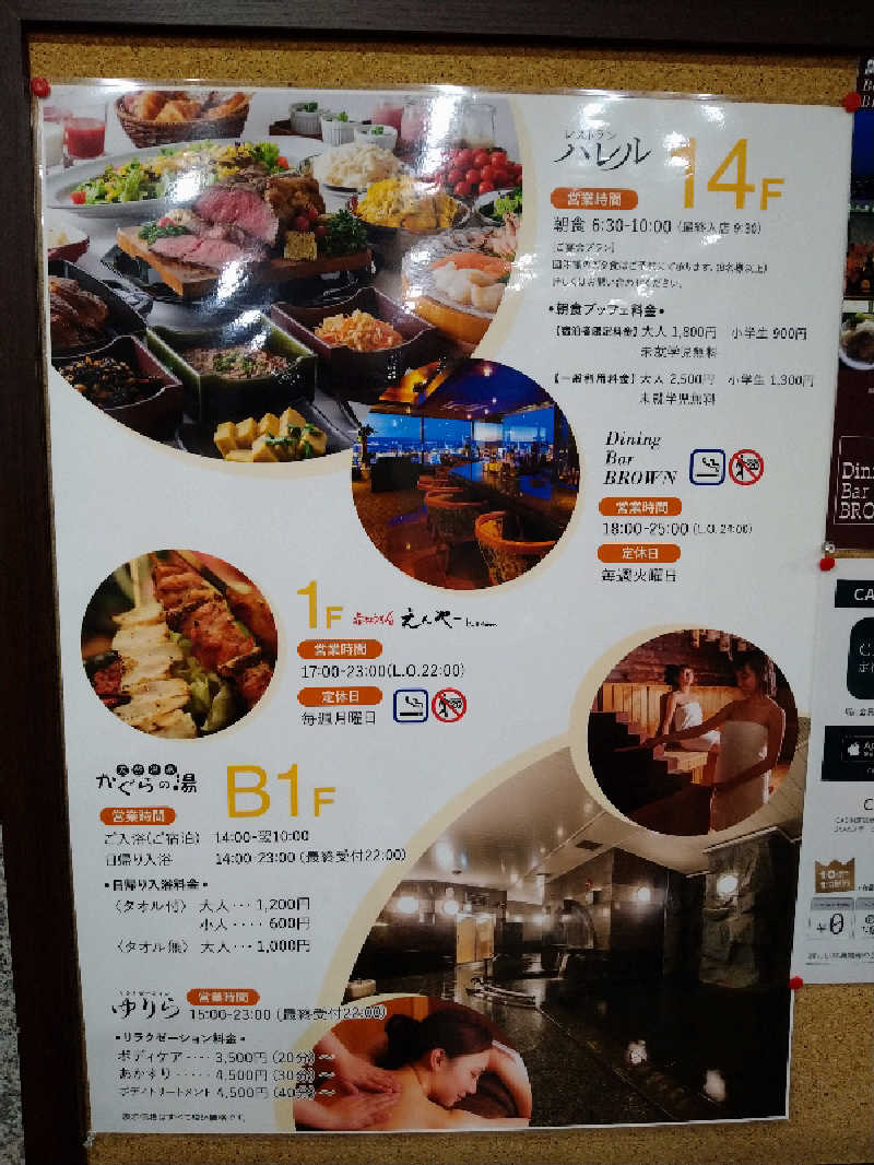 Gunsyuさんのプレミアホテル-CABIN-旭川 天然温泉かぐらの湯のサ活写真