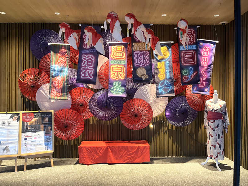 echiyasuさんの四日市温泉 おふろcafé 湯守座のサ活写真