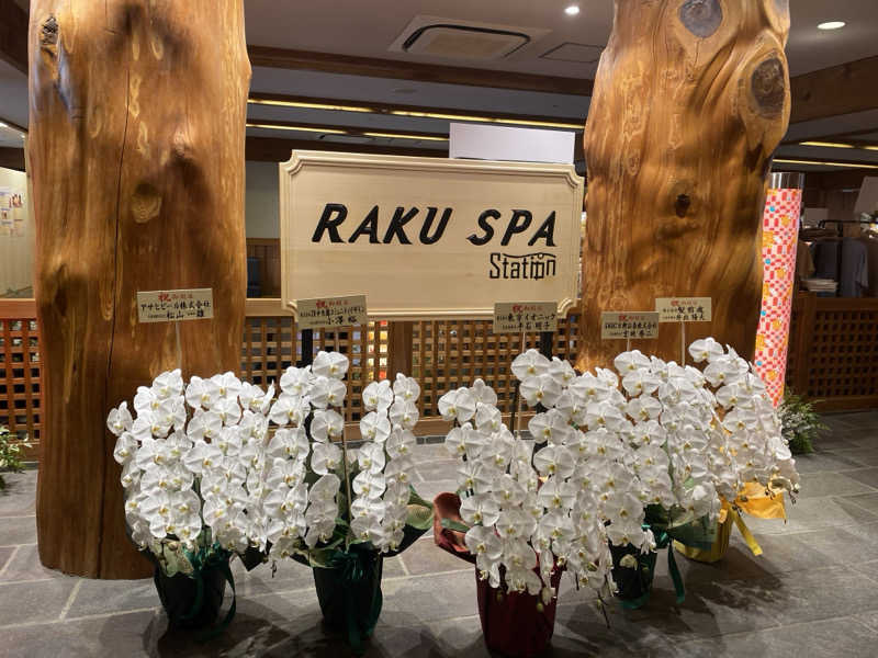 青のすみかさんのRAKU SPA Station 府中のサ活写真