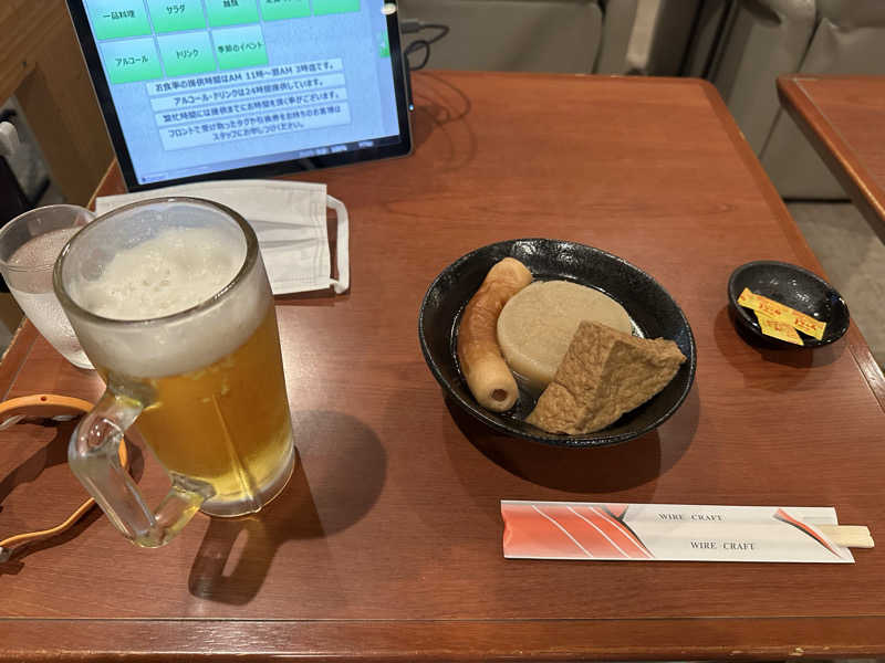 ゆでたまごさんの神戸サウナ&スパのサ活写真