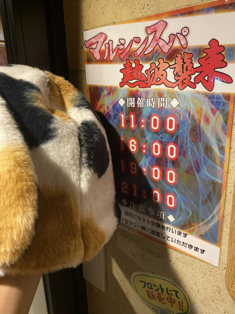 銭湯民族さんの天空のアジト マルシンスパのサ活写真