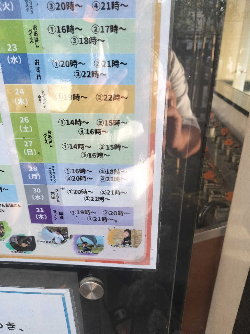 とおるさんのスーパー銭湯湯処葛西のサ活写真