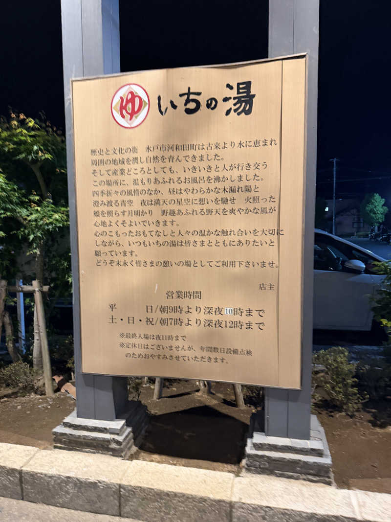 shimamuuuさんのいちの湯 水戸店のサ活写真