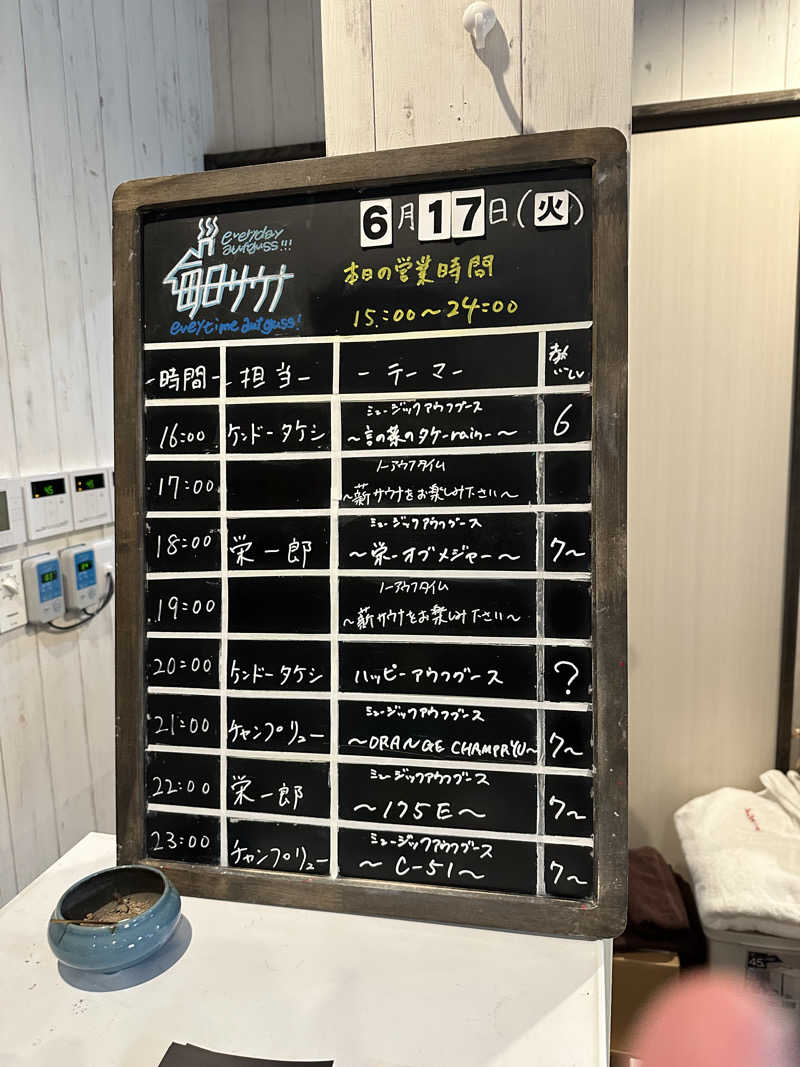 masaさんの毎日サウナ 八王子店のサ活写真