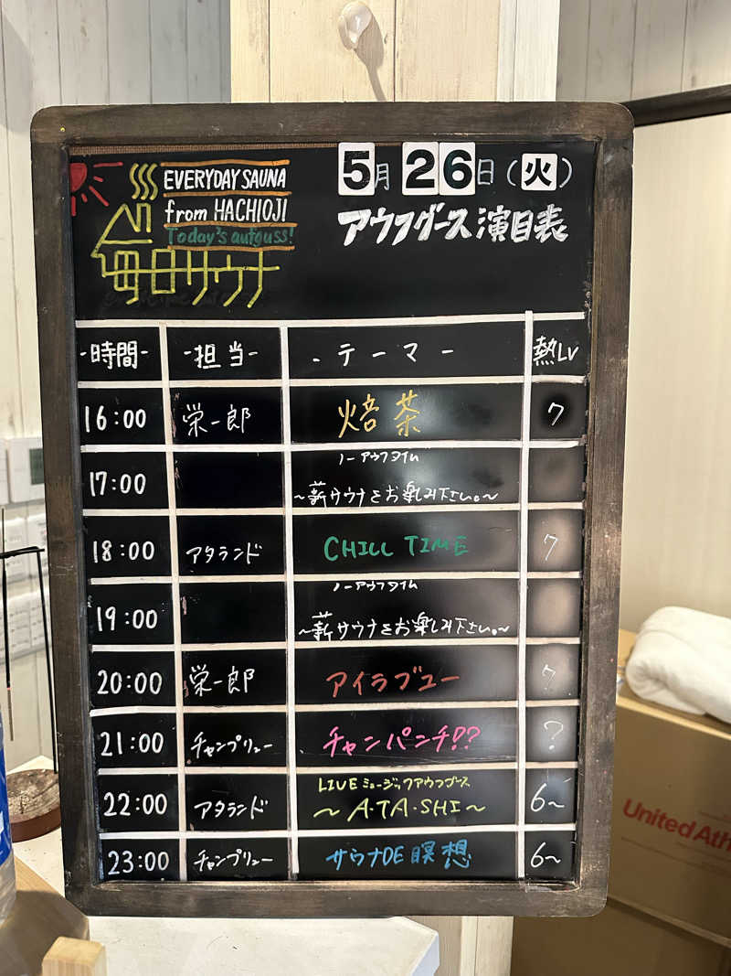 masaさんの毎日サウナ 八王子店のサ活写真