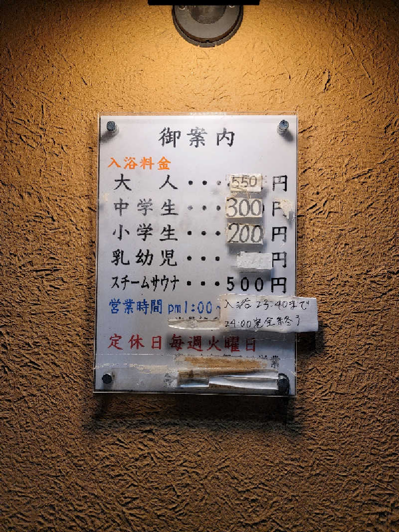 つのPさんの友の湯のサ活写真