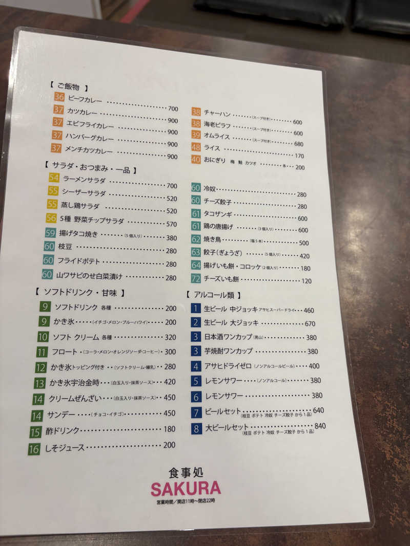 きりんちゃんさんの杜のSPA神楽のサ活写真