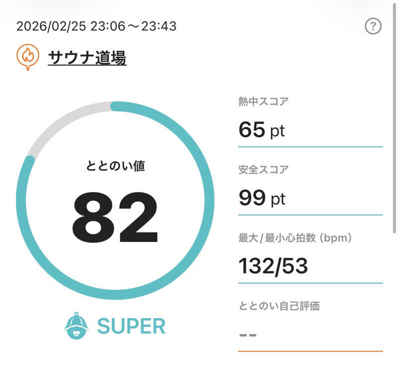37TOOさんのサウナ道場のサ活写真