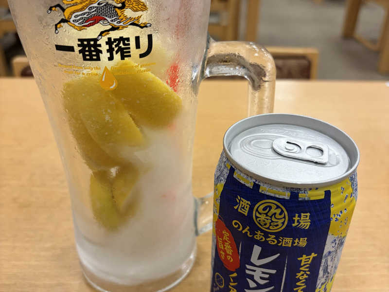 のんある酒場レモンサワー+ゴロゴロレモンジョッキ