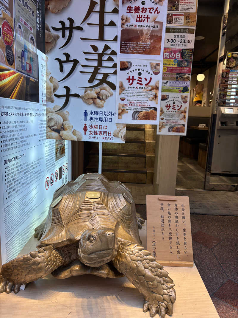 hironaさんの生姜サウナ 金の亀のサ活写真