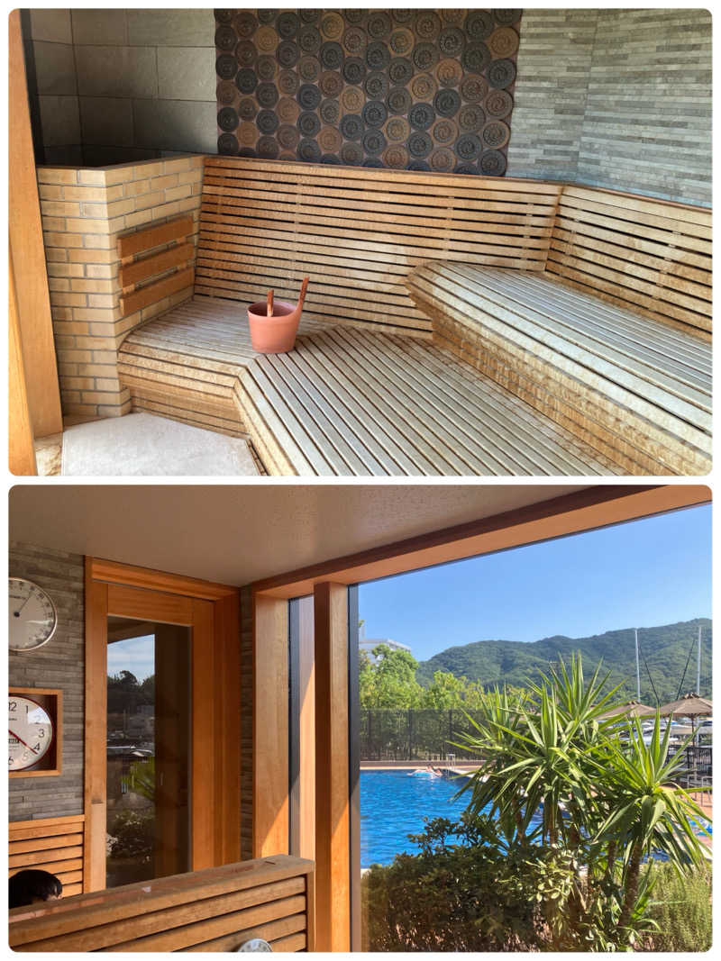 ヨシヨシさんの海のホテル島花のサ活写真