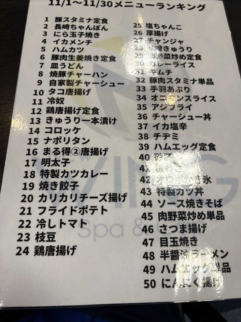 フサウナさんのスパ&カプセル ニューウイングのサ活写真