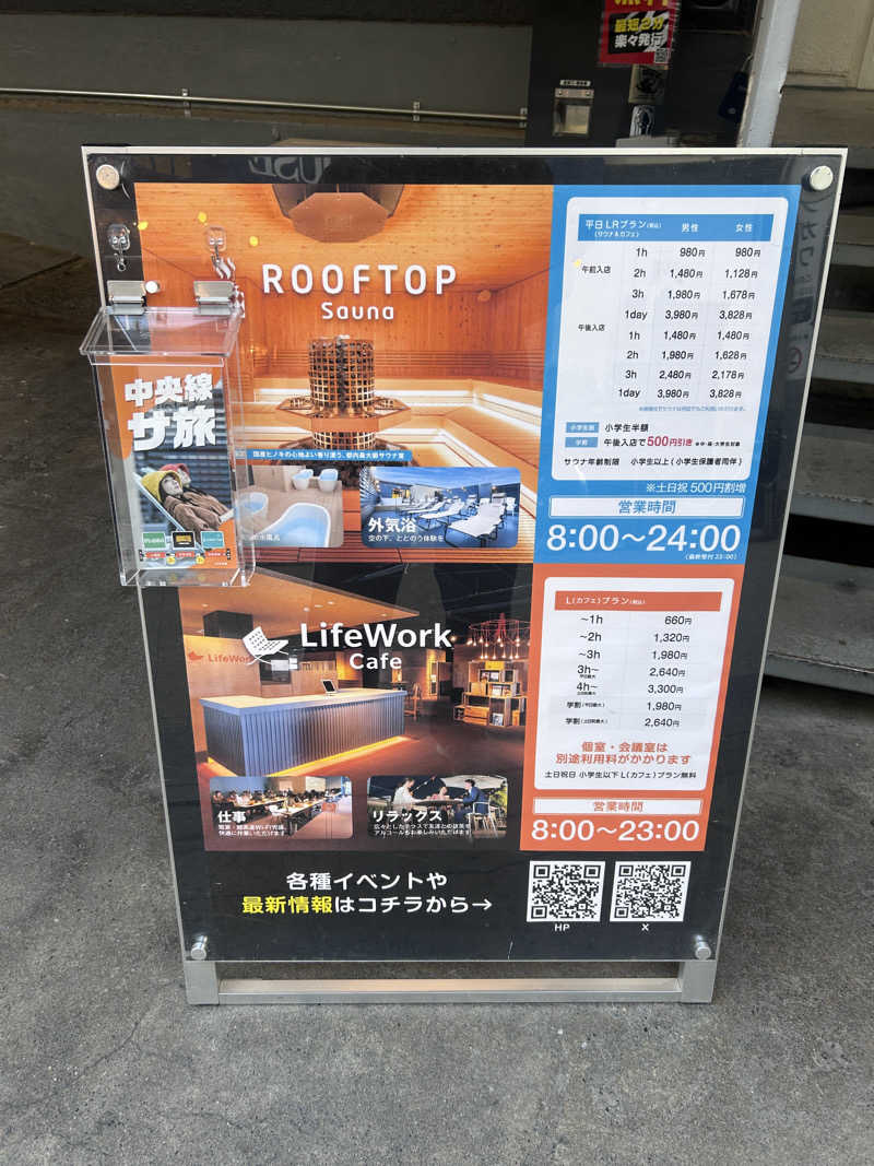 コウヘイさんのROOFTOP(ルーフトップ)のサ活写真