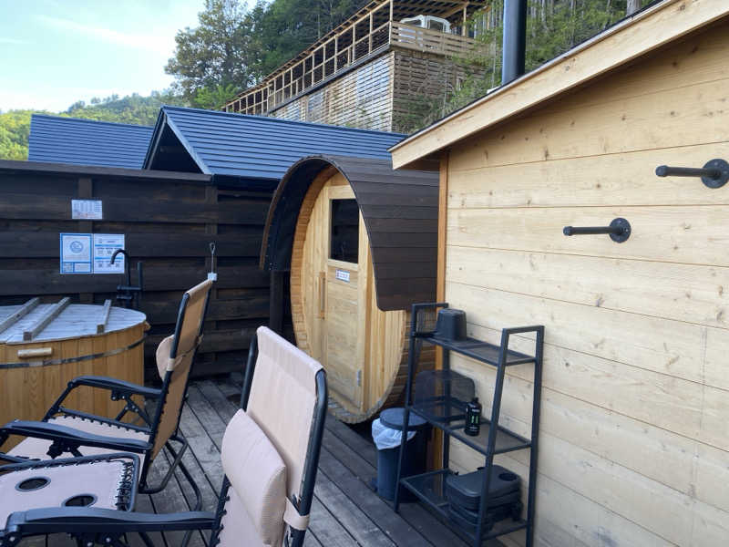 YUJJさんのOSOTO NO SAUNA by おそとのてらす 南アルプスのサ活写真