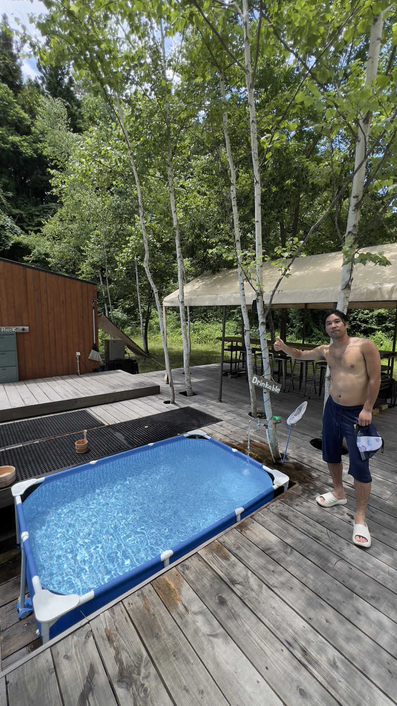 カモちゃんa.k.a感謝するサウナーさんのかたしな高原しらかばサウナのサ活写真