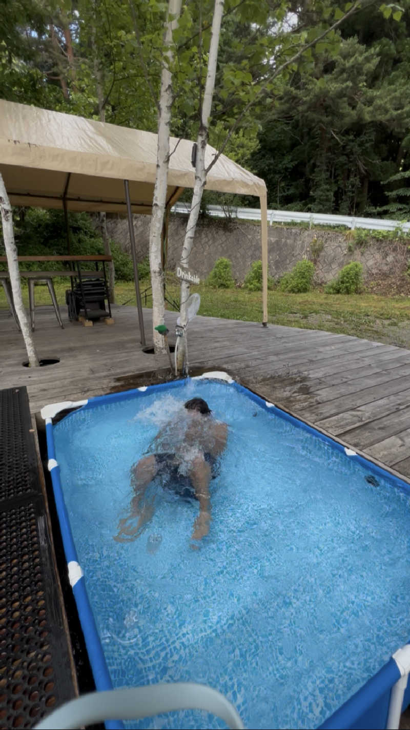 カモちゃんa.k.a感謝するサウナーさんのかたしな高原しらかばサウナのサ活写真