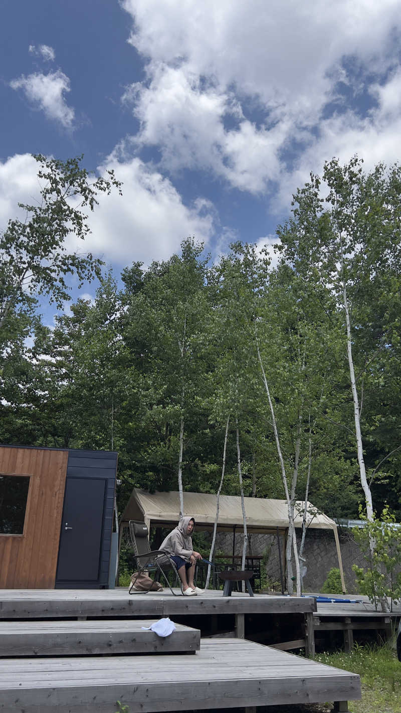 カモちゃんa.k.a感謝するサウナーさんのかたしな高原しらかばサウナのサ活写真