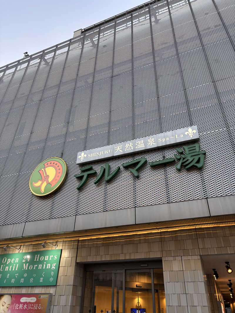 やすさんの新宿天然温泉 テルマー湯のサ活写真