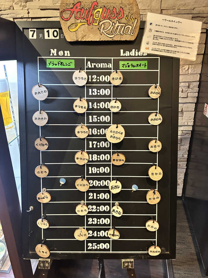 かざあな寒河江さんのサウナと天然温泉 湯らっくすのサ活写真