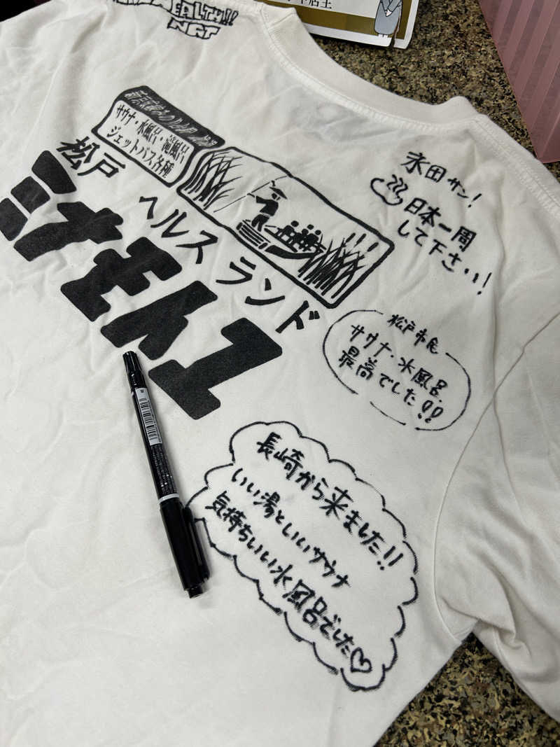 かざあな寒河江さんの松戸ヘルスランド(みなもと湯)のサ活写真