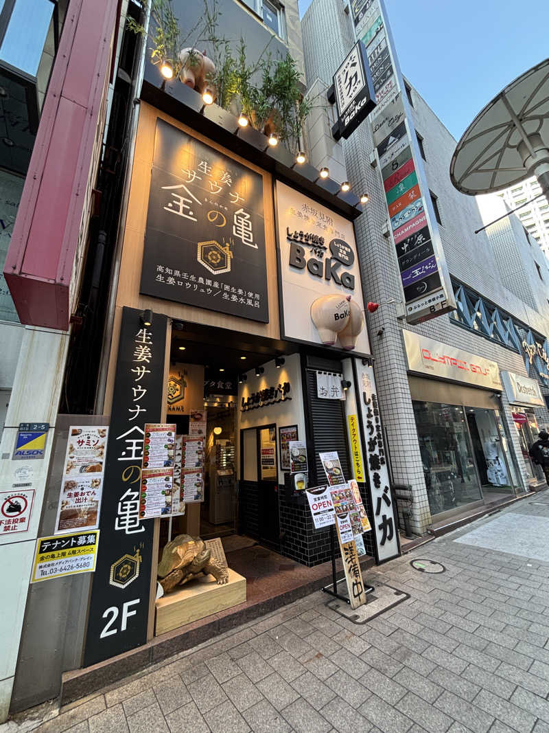 蒸幸(むしゆき)さんの生姜サウナ 金の亀のサ活写真