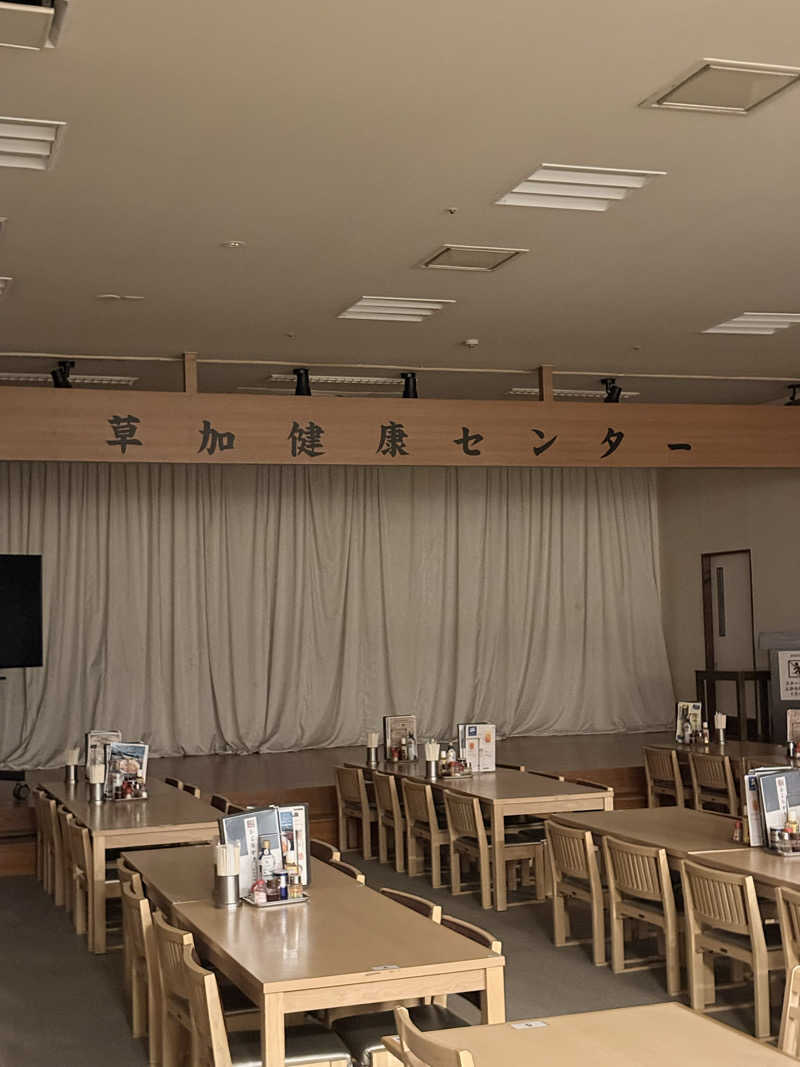 レツさんの湯乃泉 草加健康センターのサ活写真