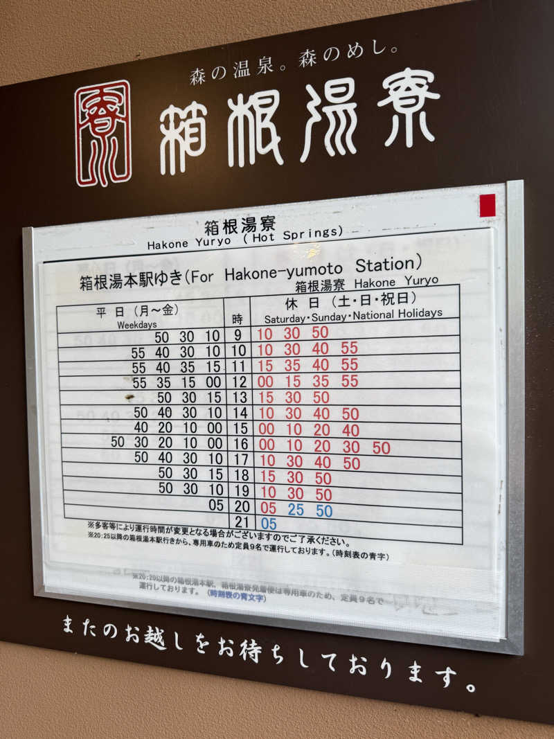 唐揚げの錬金術師さんの箱根湯寮のサ活写真