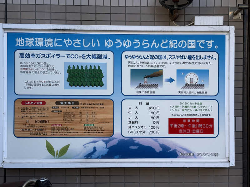 唐揚げの錬金術師さんのゆうゆうらんど紀の国のサ活写真