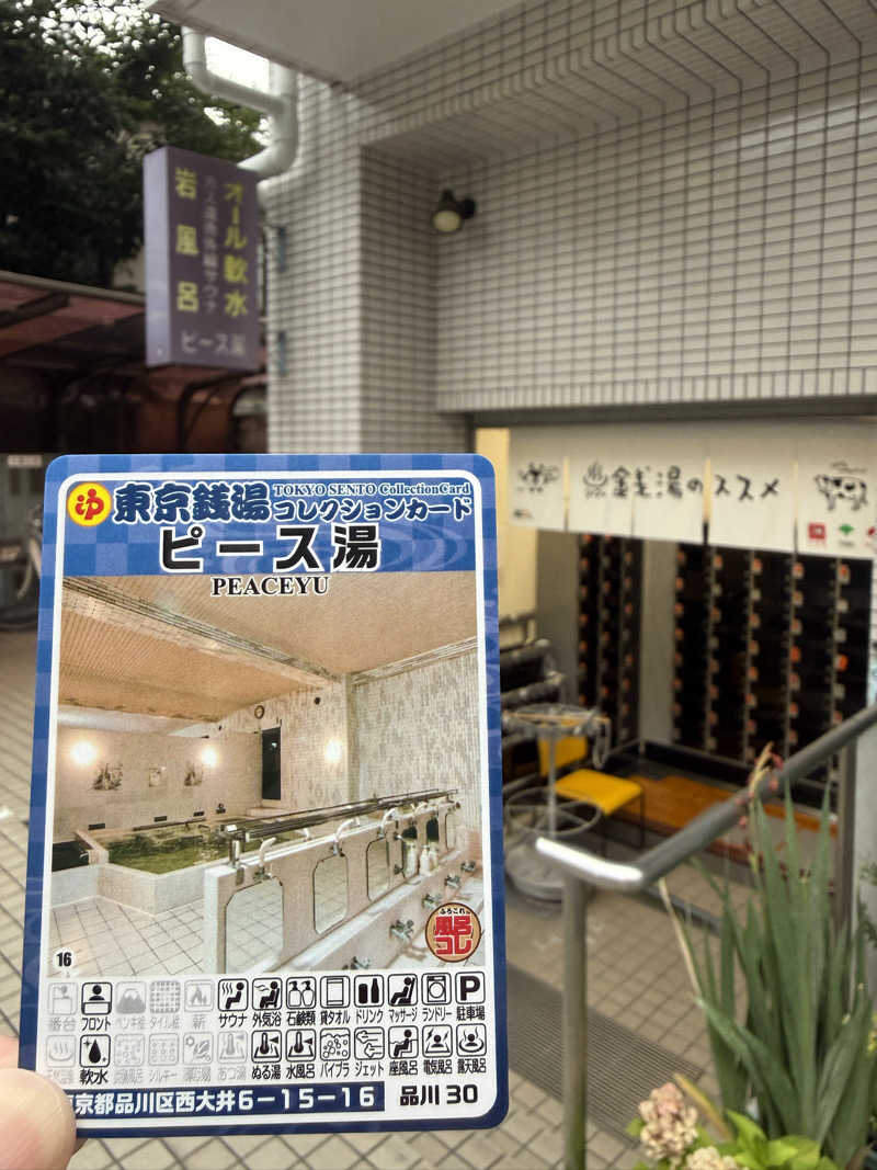 唐揚げの錬金術師さんのピース湯のサ活写真