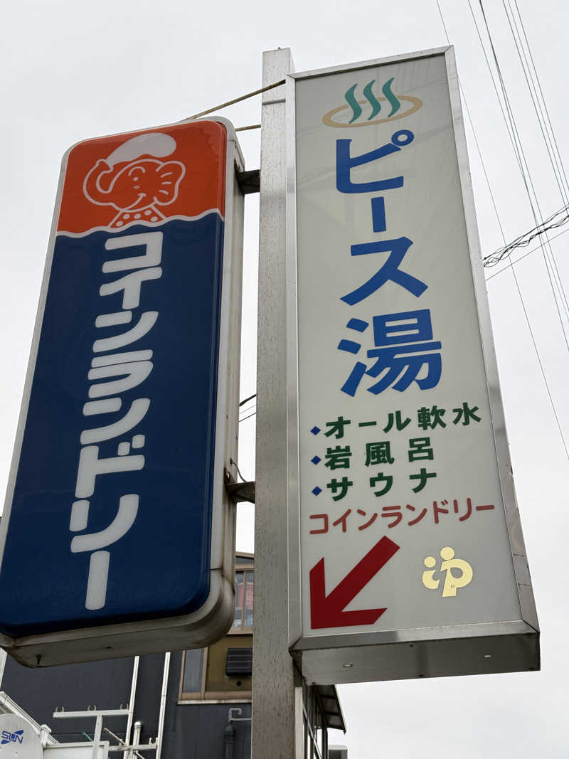 唐揚げの錬金術師さんのピース湯のサ活写真