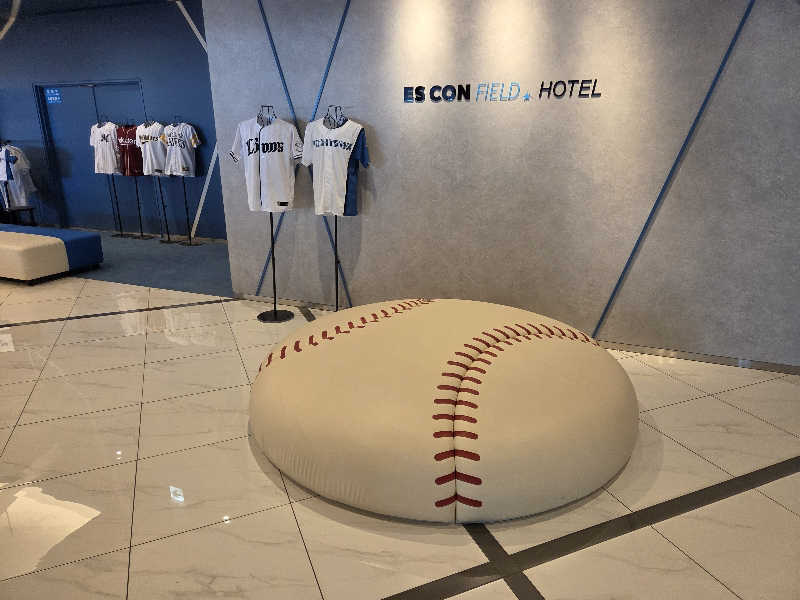 夢助さんのエスコンフィールドHOKKAIDOホテル 北広島駅前のサ活写真