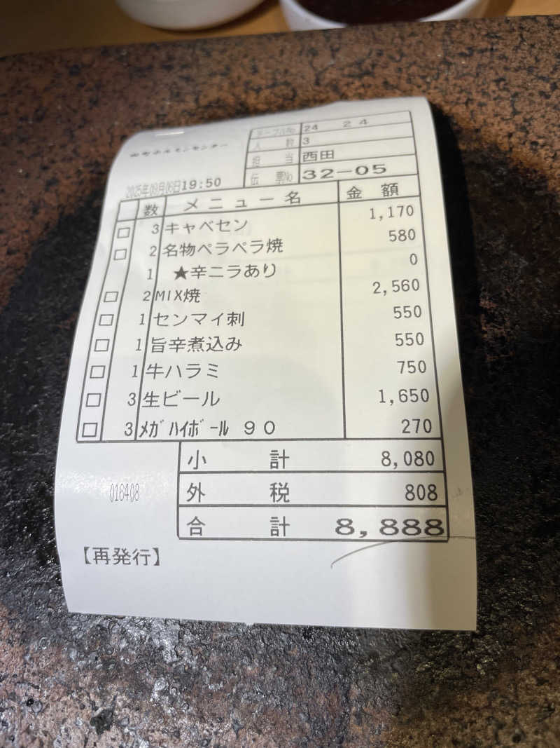仁左衛門さんのPARADISEのサ活写真