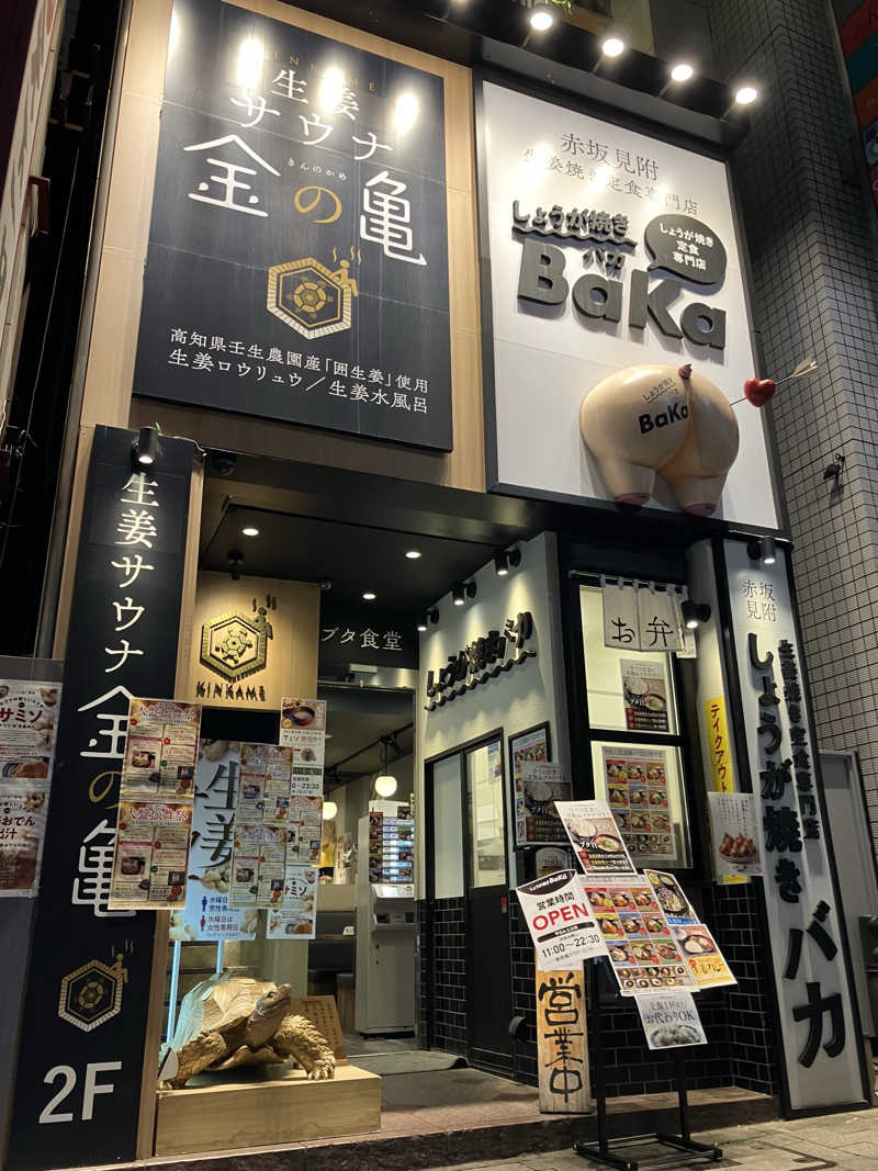 Adaさんの生姜サウナ 金の亀のサ活写真