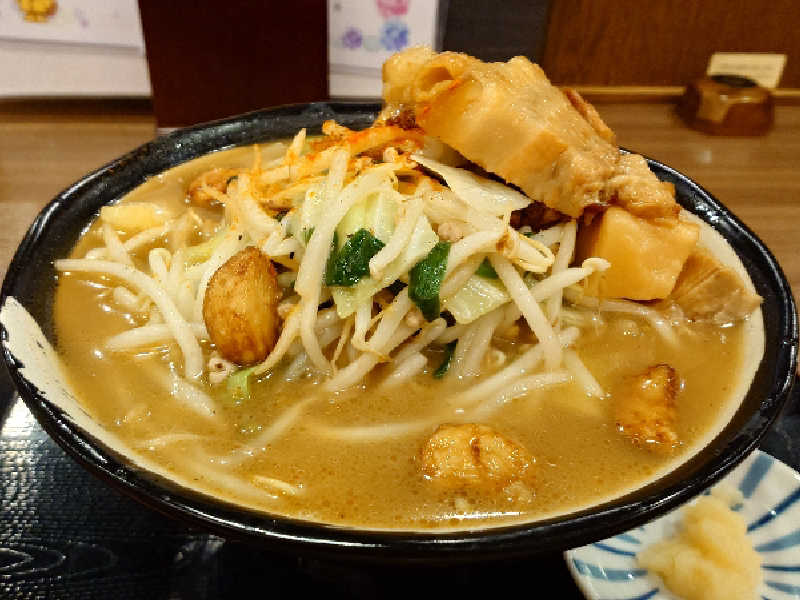 コンディションラーメン二郎 : サウナイーグル（知立市）のサウナ飯