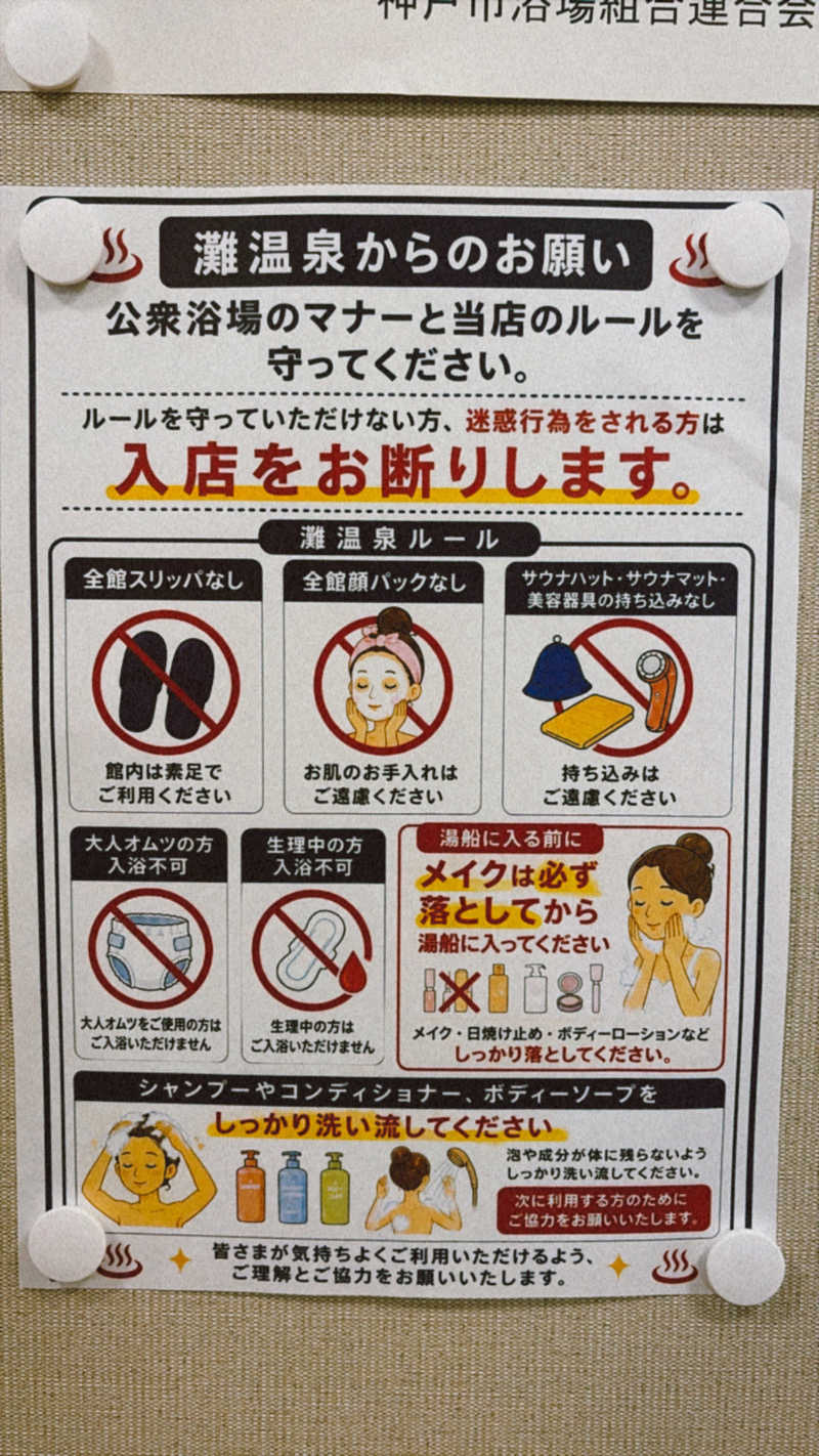 サウナカービィさんの灘温泉水道筋店のサ活写真