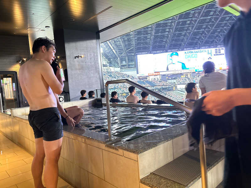 T.Tさんのサ活（tower eleven onsen & sauna(エスコンフィールド