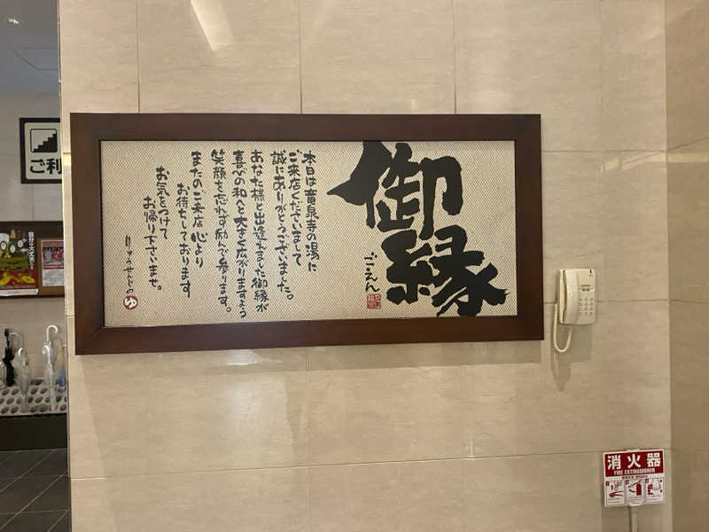 THE サ道さんの竜泉寺の湯 八王子みなみ野店のサ活写真